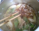 簡単！　豆腐　ネギ　鶏ひき肉の　和風煮♪作り方5写真