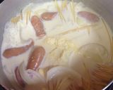 豆乳スープのカルポーナーラ作り方3写真