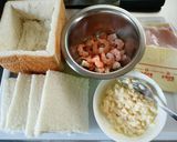 食パンdeシュープリーズ→シカゴピザ風作り方1写真