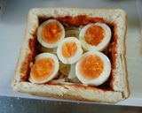 食パンdeシュープリーズ→シカゴピザ風作り方5写真