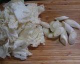 簡単!!白だしのヘルシー鶏鍋作り方2写真
