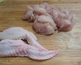 簡単!!白だしのヘルシー鶏鍋作り方3写真