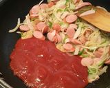 我が家のナポリタン作り方4写真