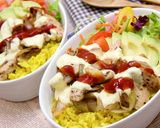 鶏胸肉のチキンオーバーライス！ランチに♡作り方8写真