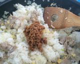 簡単♡焼肉のタレが決め手の納豆チャーハン作り方4写真