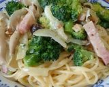 牛乳とチーズの野菜たっぷりカルボナーラ作り方10写真