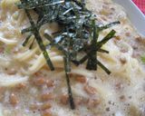ふわふわ納豆パスタ作り方3写真