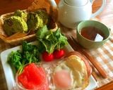 抹茶チョコくるみスコーン作り方8写真
