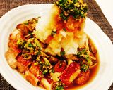 五香味かおる鶏モモ肉toおろし香味ダレ作り方10写真