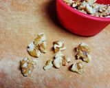 胡桃とトマトの佃煮作り方1写真