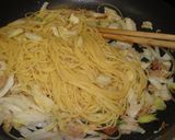 白菜ネギの和風パスタ！減塩だからおいしい作り方8写真