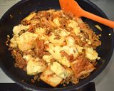キムチで簡単♡麻婆豆腐♪結果白菜入り。作り方3写真