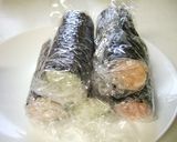 カラフル海苔巻き♪「ごてあらポー巻き☆」作り方5写真