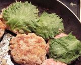 蓮根入り＊和風餡掛けハンバーグ作り方4写真