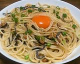 納豆スパゲッティ♪バター醤油味+塩昆布♪作り方4写真