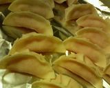 鶏挽肉とセロリの☆水餃子キムチ酢～プ♪♪作り方3写真