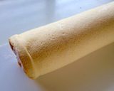 ロールケーキに綺麗にクリームを塗る方法作り方1写真