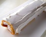 ロールケーキに綺麗にクリームを塗る方法作り方3写真