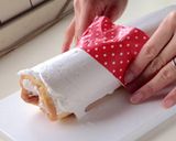 ロールケーキに綺麗にクリームを塗る方法作り方4写真