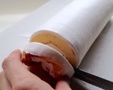 ロールケーキに綺麗にクリームを塗る方法作り方5写真