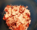 厚揚げと鶏肉の黒酢ごま和え作り方4写真