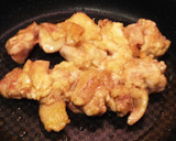 厚揚げと鶏肉の黒酢ごま和え作り方6写真