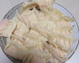 チーズ明太ポテト餃子♪作り方3写真