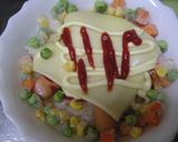 簡単！たまごチーズご飯作り方2写真