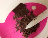 まわりはパリッ中身はトロ！お店風チョコ作り方1写真