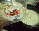 シンプル!生姜香る白だし味な豆乳豆腐鍋作り方3写真