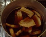 豚バラと大根の煮物作り方3写真