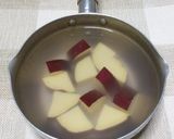 ＊簡単＊さつまいも甘煮で芋羊羹作り方1写真