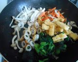 お弁当に最適！大根菜の炒め煮作り方3写真