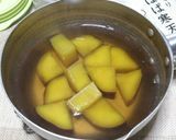 ＊簡単＊さつまいも甘煮で芋羊羹作り方2写真