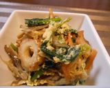 お弁当に最適！大根菜の炒め煮作り方6写真