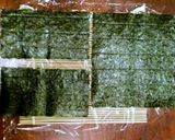 おひな祭りに☆五色お花の太巻き作り方13写真