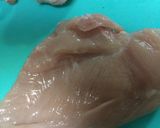 鶏むね肉の甘辛焼き♡作り方1写真