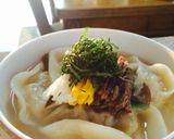 韓国家庭料理 お餅入りマンドゥックスープ作り方12写真