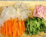 レンジで簡単＊春雨サラダ作り方1写真