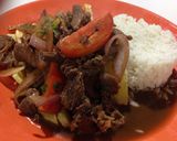 ジャガイモと安い牛肉で ロモサルタード作り方11写真