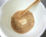 めんつゆdeほうれん草のごま和え作り方2写真