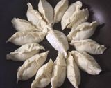 鳥もも肉と豚バラを叩いて手作り餃子作り方9写真