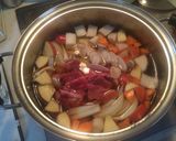 甘酢牛スジ煮込み作り方1写真