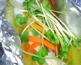 ずぼらな白身魚のホイル焼き♥作り方11写真