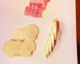 余り物でタパス☆じゃがバタチーズ焼き作り方1写真