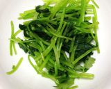 穴子と三つ葉のとろ〜り豆腐丼作り方3写真