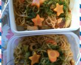 野菜でかさまし、私の焼きそば作り方6写真