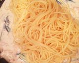 簡単！豆乳ごま麦みそクリームスパゲッティ作り方12写真