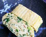 ニラ玉子焼き作り方5写真