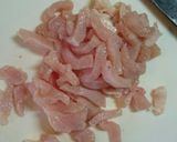 鶏むね肉セロリの★ナンプラー焼きビーフン作り方2写真